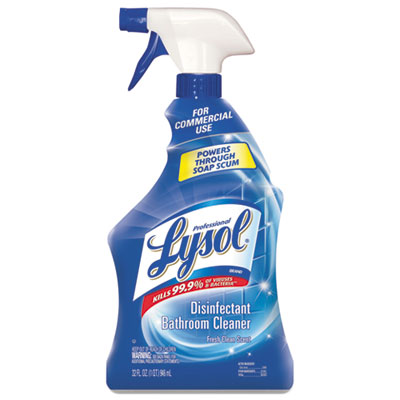 Professional LYSOL Brand 36241-04685 Basin/Tub/Tile Cleaner, 32oz Spray Bottles, 12/Carton RAC04685CT