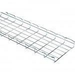 Black Box Basket Tray Section - 2"H x 10'L x 12"W, Steel, 3-Pack RM784-3PK