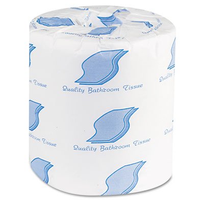 GEN 500 Bath Tissue, 2-Ply, Sheets/Roll, White, 96 Rolls/Carton GEN500