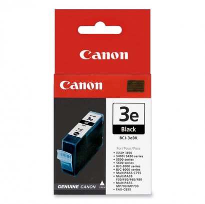 Canon BCI-3eBk Ink Cartridge - Refurbished 4479A003