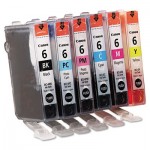 Canon (BCI-6) Ink, Assorted, 6/PK CNM4705A018