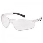 MCR Safety 135-BK110AF BearKat Safety Glasses, Frost Frame, Clear Lens CRWBK110AF