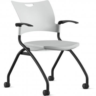 9 to 5 Seating Bella Fixed Arms Mobile Nesting Chair 1320A12BFP05