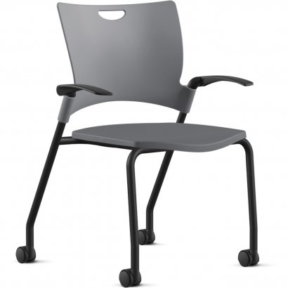 9 to 5 Seating Bella Fixed Arms Mobile Stack Chair 1315A12BFP14