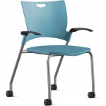 9 to 5 Seating Bella Fixed Arms Mobile Stack Chair 1315A12SFP16