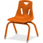 Berries Plastic Chair w/Powder Coated Legs 8122JC1114