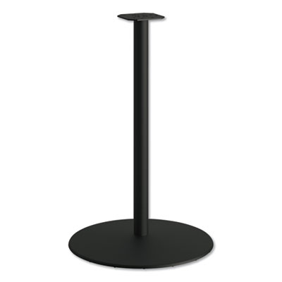 HON HONHBTTD42P6P Between Round Disc Base for 42" Table Tops, Black Mica HONHBTTD42P6P