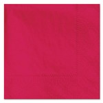 HFM 180311 Beverage Napkins, 2-Ply, 9 1/2 x 9 1/2, Red, 1000/Carton HFM180311