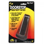 Master Caster Big Foot Doorstop, No Slip Rubber Wedge, 2 1/4w x 4 3/4d x 1 1/4h