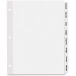 Avery Big Tab Printable White Label Tab Dividers 14433