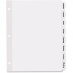 Avery Big Tab Printable White Label Tab Dividers 14435