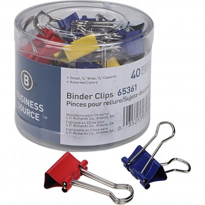 Business Source Binder Clip 65361