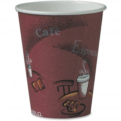 Solo Bistro Design Disposable Paper Cups 378SI0041
