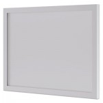 HON HBL72BFMODG BL Series Frosted Glass Modesty Panel, 39 1/2w x 1/8d x 27 3/8h, Silver/Frosted