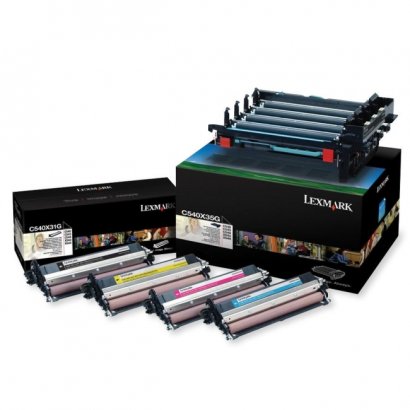 Lexmark Black and Color Imaging Kit C540X74G
