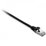 V7 Black Cat7 Shielded & Foiled (SFTP) Cable RJ45 Male to RJ45 Male 1m 3.3ft V7CAT7FSTP-1M-BLK-1E