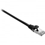 V7 Black Cat7 Shielded & Foiled (SFTP) Cable RJ45 Male to RJ45 Male 3m 10ft V7CAT7FSTP-3M-BLK-1E