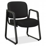 Black Fabric Guest Chair 84576