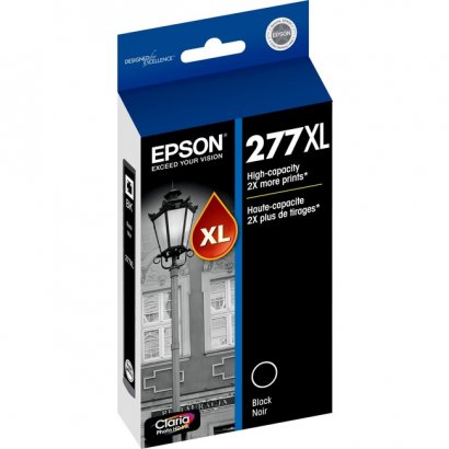 Epson Black Ink Cartridge, High Capacity (T120) T277XL120-S