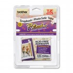 Brother Black on Clear Adhesive Tape TZE-AF131