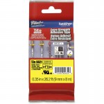 Brother TZes621 Black on Yellow Industrial Labelling Tape TZE-S621