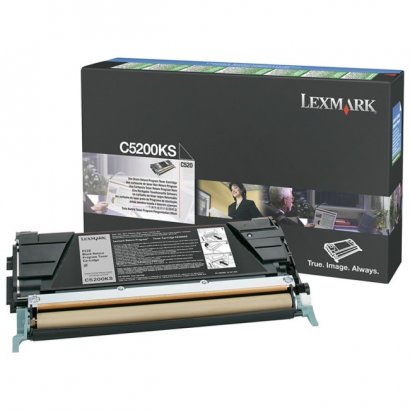 Lexmark Black Return Program Toner Cartridge C5200KS