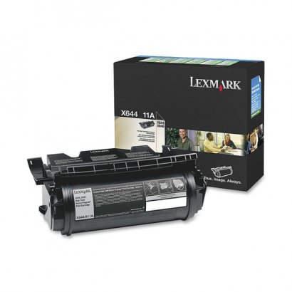 Lexmark Black Return Program Toner Cartridge X644A11A