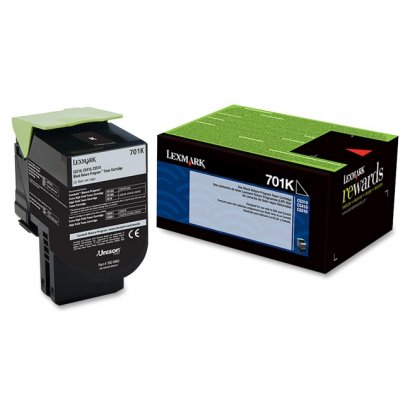 Lexmark Black Return Program Toner Cartridge 70C10K0