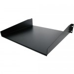 StarTech.com Black Standard Universal Server Rack Cabinet Shelf CABSHELF