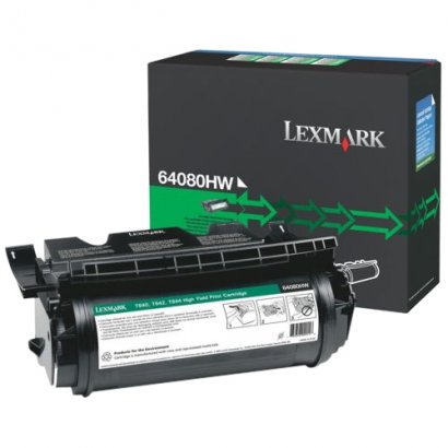 Lexmark Black Toner Cartridge 64080HW