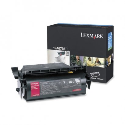 Lexmark Black Toner Cartridge 12A6765