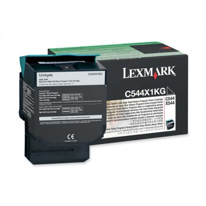 Lexmark Black Toner Cartridge C544X1KG