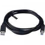 V7 Black USB Cable USB 2.0 A Male to USB 2.0 B Male 3m 10ft V7E2USB2AB-03M