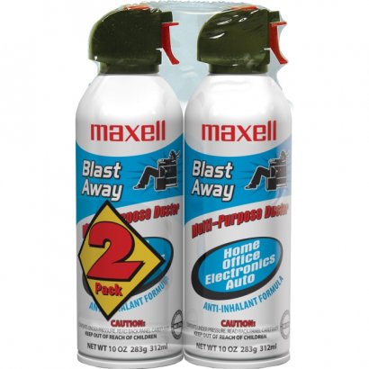 Maxell Blast Away Canned Air 152a Formula 2 Pk (CA-4) 190026