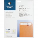 Business Source Block-out Filing Laser/Inkjet Label 26137