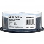 Verbatim Blu-ray Dual Layer BD-R DL Inkjet Printable Disc 97334