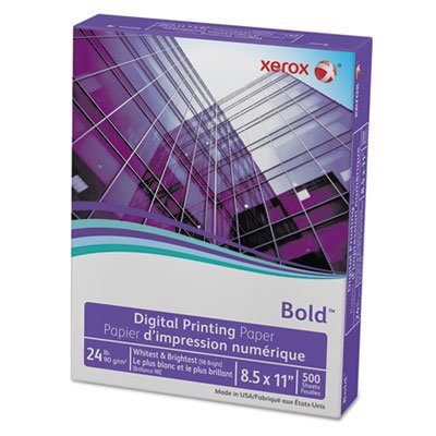 Xerox Bold Digital Printing Paper, 8 1/2 x 11, White, 500 Sheets/RM XER3R11540