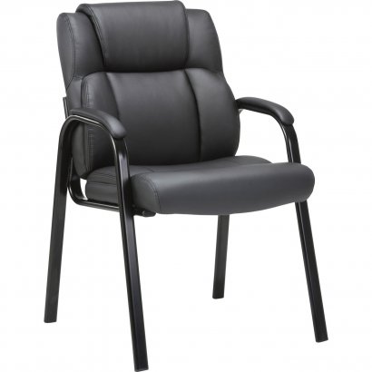 Lorell Bonded Leather High-back Guest Chair 67002