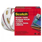 Scotch 845 Book Repair Tape, 1 1/2" x 15yds, 3" Core, Clear MMM845112
