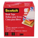 Scotch 8453 Book Repair Tape, 3" x 15yds, 3" Core MMM8453