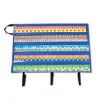 Carson-Dellosa Publishing 5652 Border Storage Pocket Chart, Blue/Clear, 41" x 24 1/2" CDPCD5652