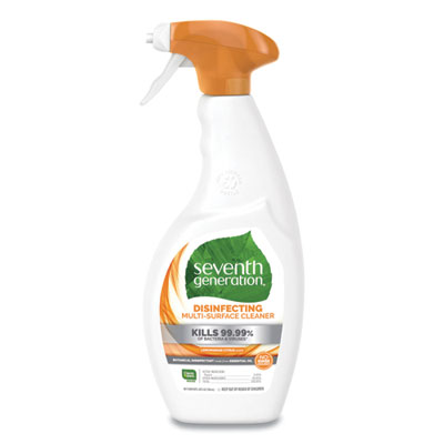 Seventh Generation 22810 Botanical Disinfecting Multi-Surface Cleaner, 26 oz Spray Bottle, 8/Carton SEV22810CT