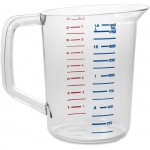 Rubbermaid Commercial Bouncer 2-quart Measuring Cup 3217CLECT