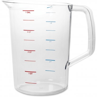 Rubbermaid Commercial Bouncer 4 Quart Measuring Cup 3218CLECT