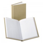 Boorum & Pease 6559EE Bound Memo Books, Narrow Rule, 7 x 4.13, White, 96 Sheets BOR6559