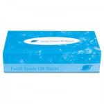GEN FACIAL-30/100 Boxed Facial Tissue, 2-Ply, White, 100 Sheets/Box GENFACIAL30100