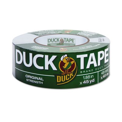 Duck Brand Duct Tape, 1.88" x 45yds, 3" Core, Gray DUCB45012