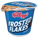 Kellogg's Breakfast Cereal, Frosted Flakes, Single-Serve 2.1oz Cup, 6/Box KEB01468