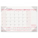 House of Doolittle Breast Cancer Awareness Monthly Desk Pad Calendar, 18-1/2 x 13, 2016 HOD1466