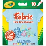 Crayola Bright Fabric Markers 588626
